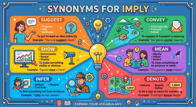 synonyms for imply