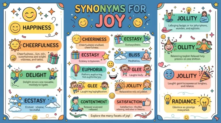 synonyms for joy