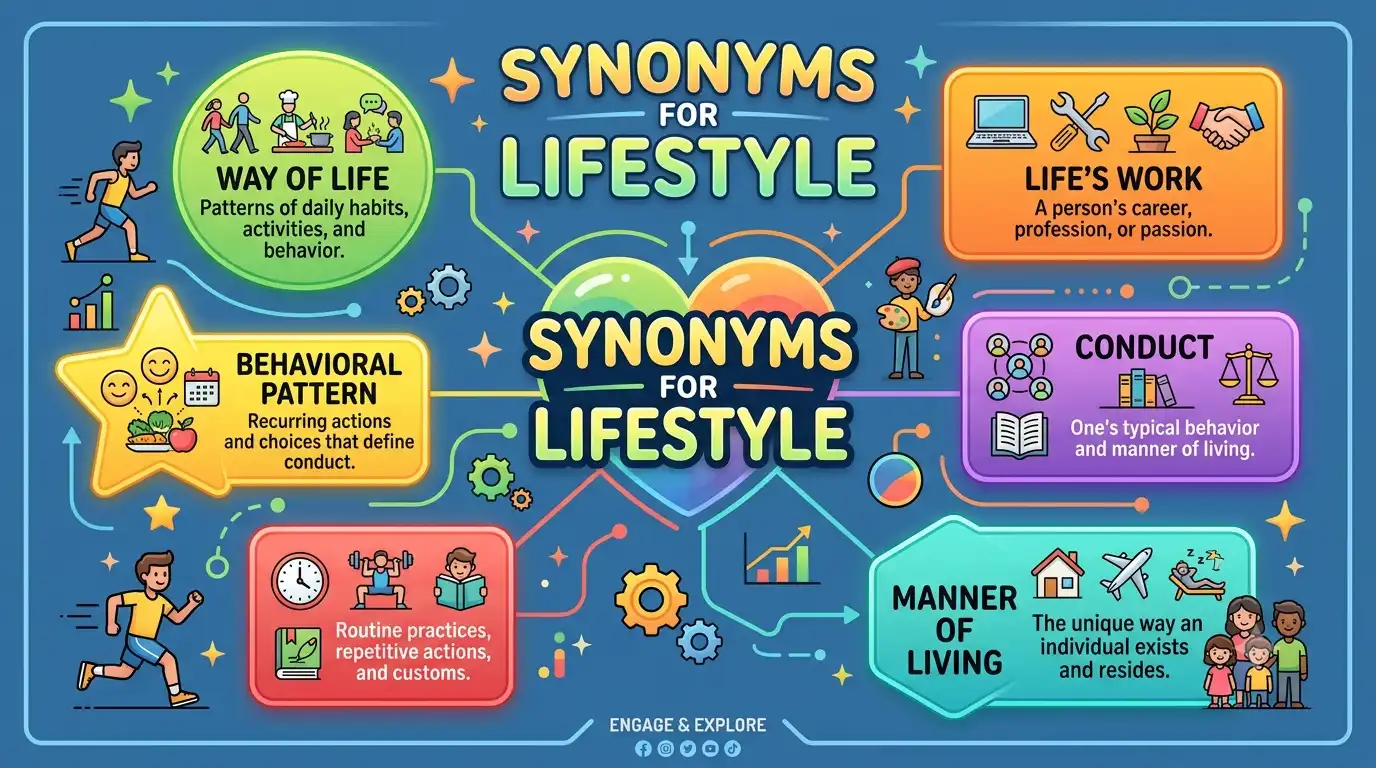 synonyms for lifestyle