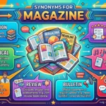 synonyms for magazine