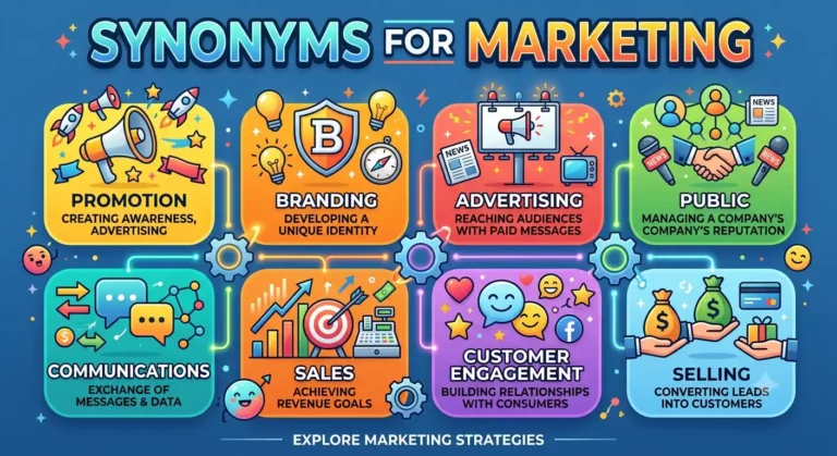 synonyms for marketing