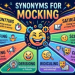 synonyms for mocking