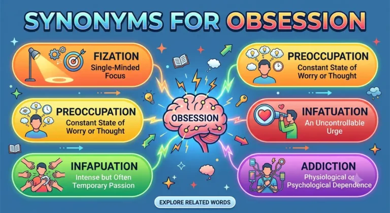 synonyms for obsession