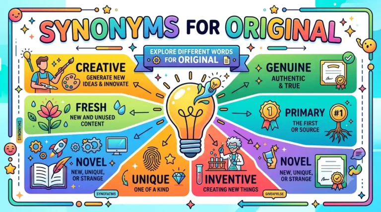 synonyms for original