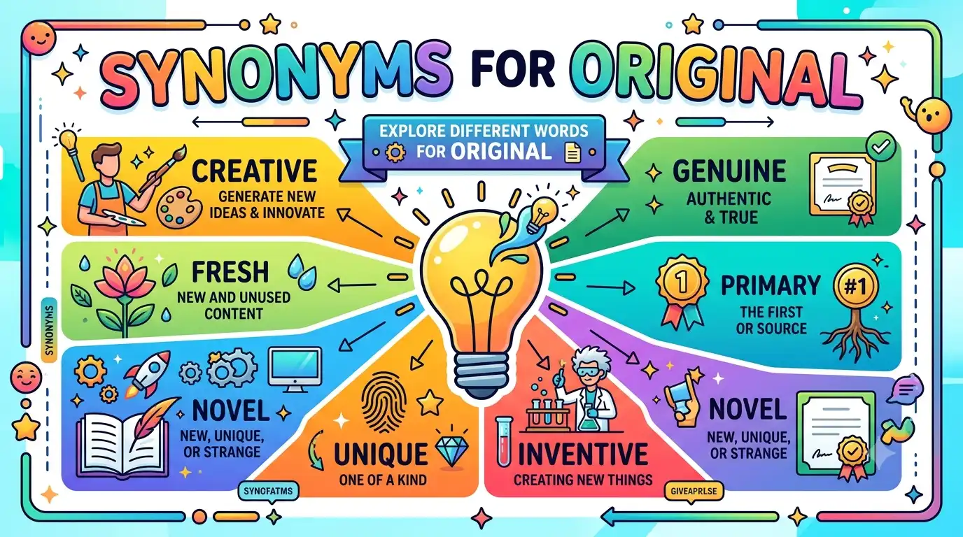synonyms for original