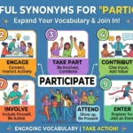 synonyms for participate