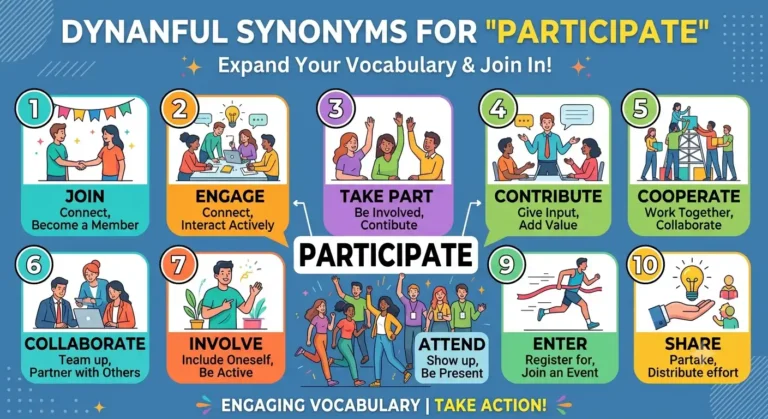 synonyms for participate