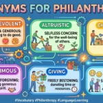 synonyms for philanthropic