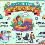 synonyms for procrastinate