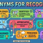 synonyms for recognized