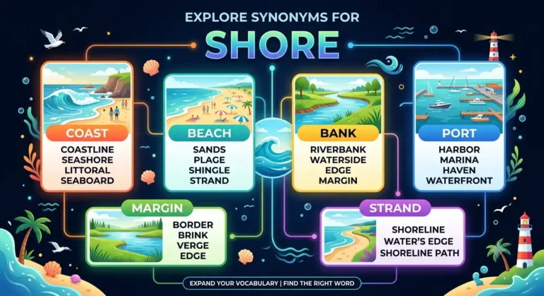 synonyms for shore