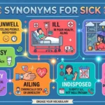 synonyms for sick