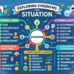 synonyms for situation