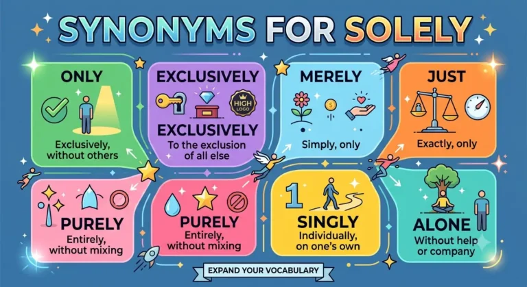 synonyms for solely