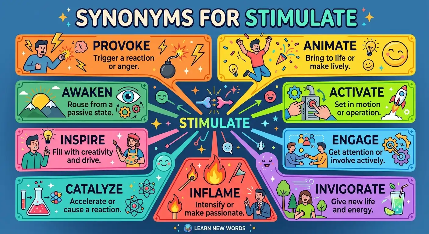 synonyms for stimulate