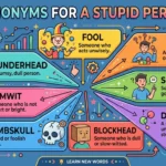 synonyms for stupid person