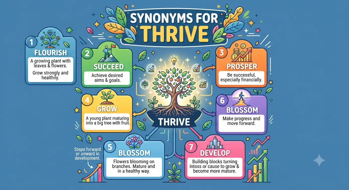synonyms for thrive