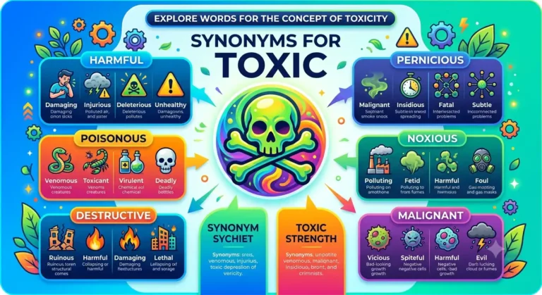 synonyms for toxic