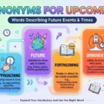 synonyms for upcoming