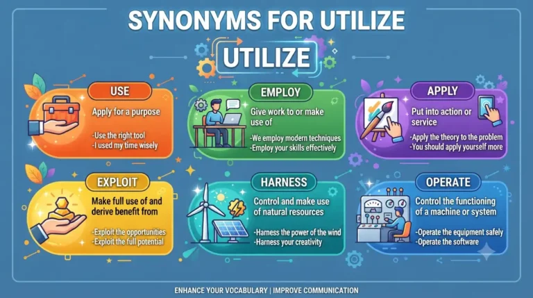 synonyms for utilize