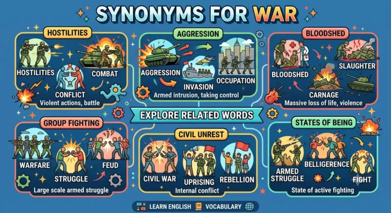 synonyms for war