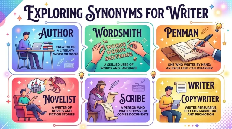 synonyms for writer