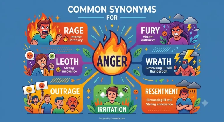 synonyms for anger