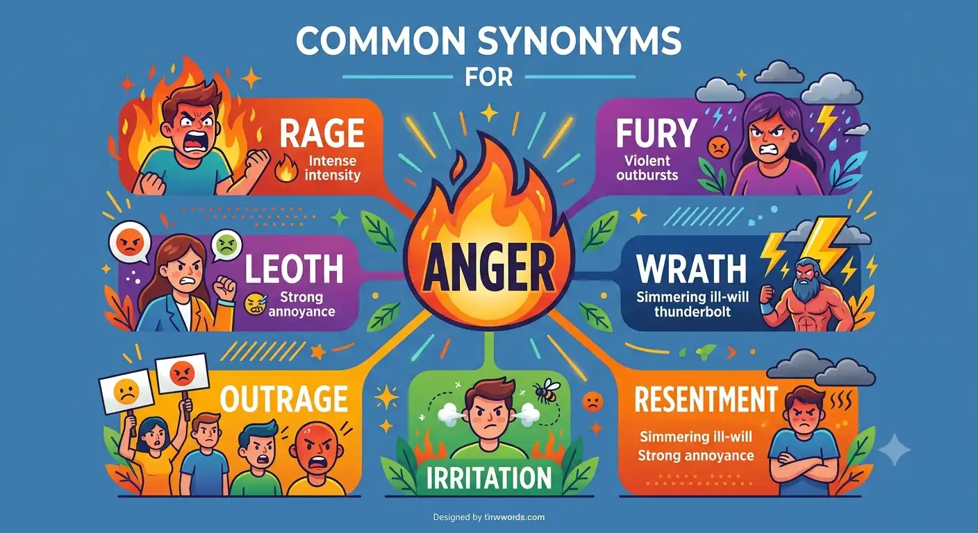 synonyms for anger