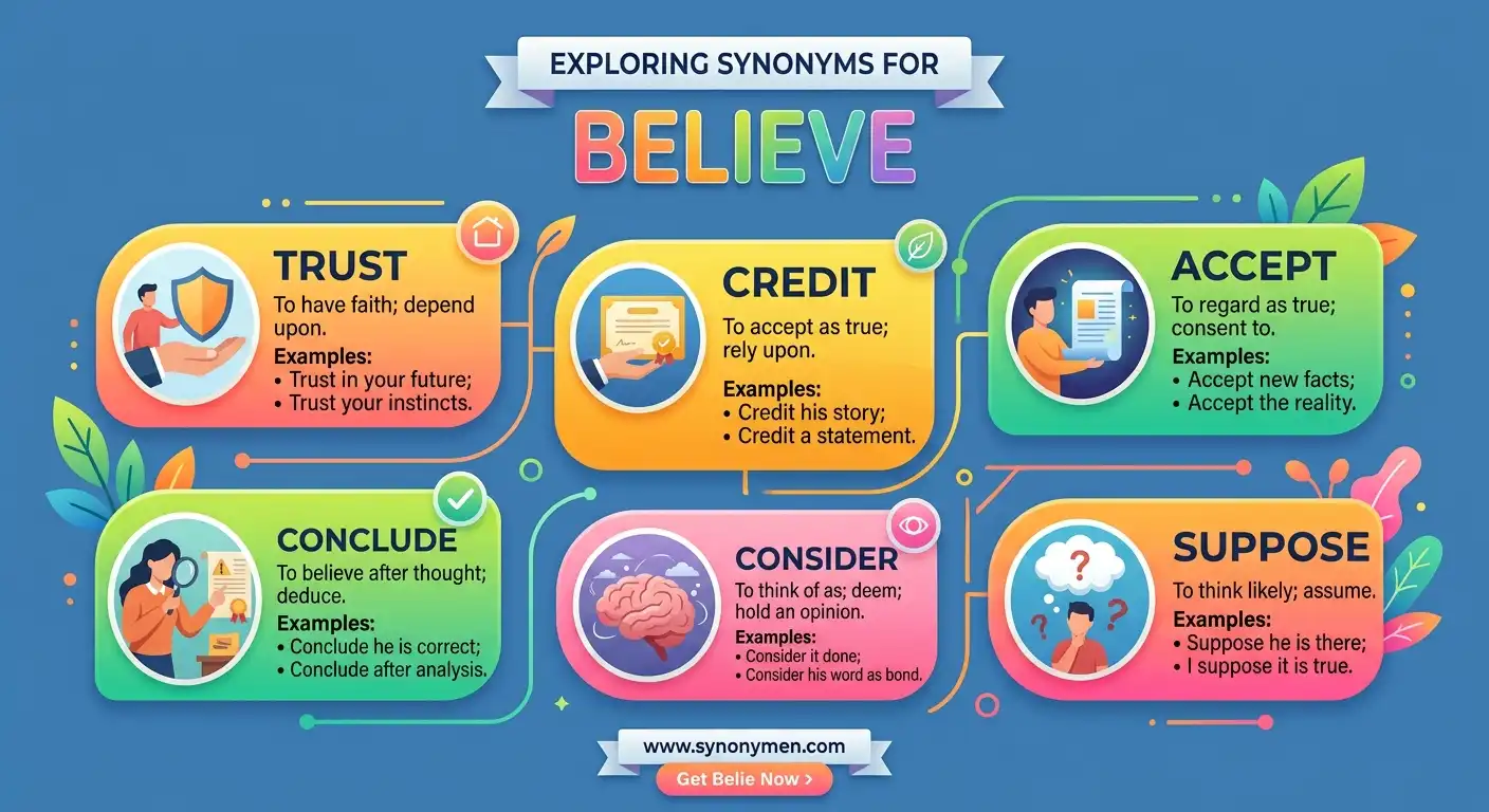 synonyms for belive