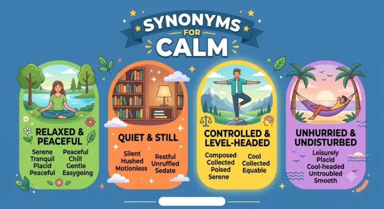 synonyms for calm