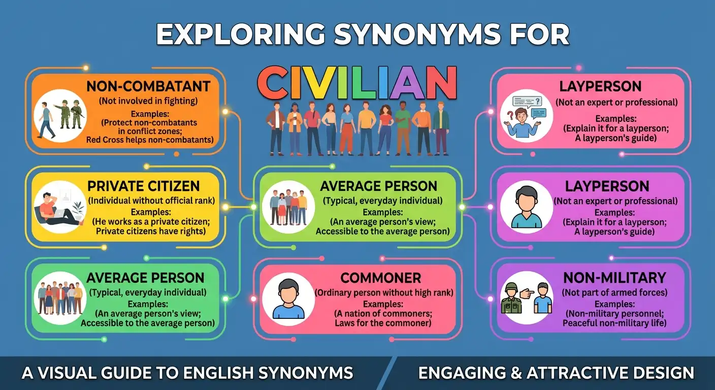 synonyms for civilian
