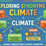 synonyms for climate