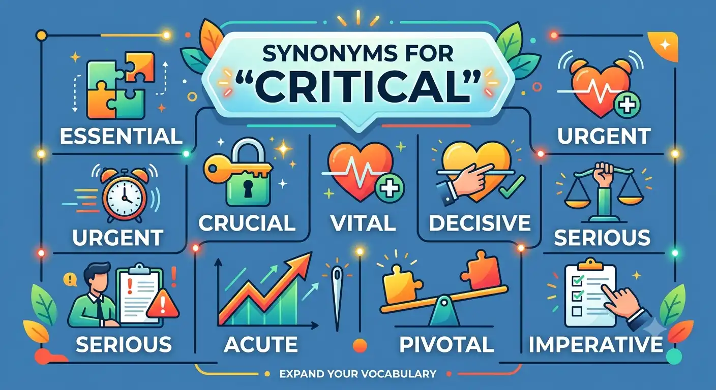 synonyms for critical