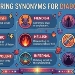 synonyms for diabolical