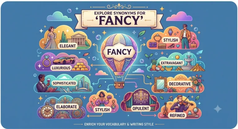 synonyms for fancy