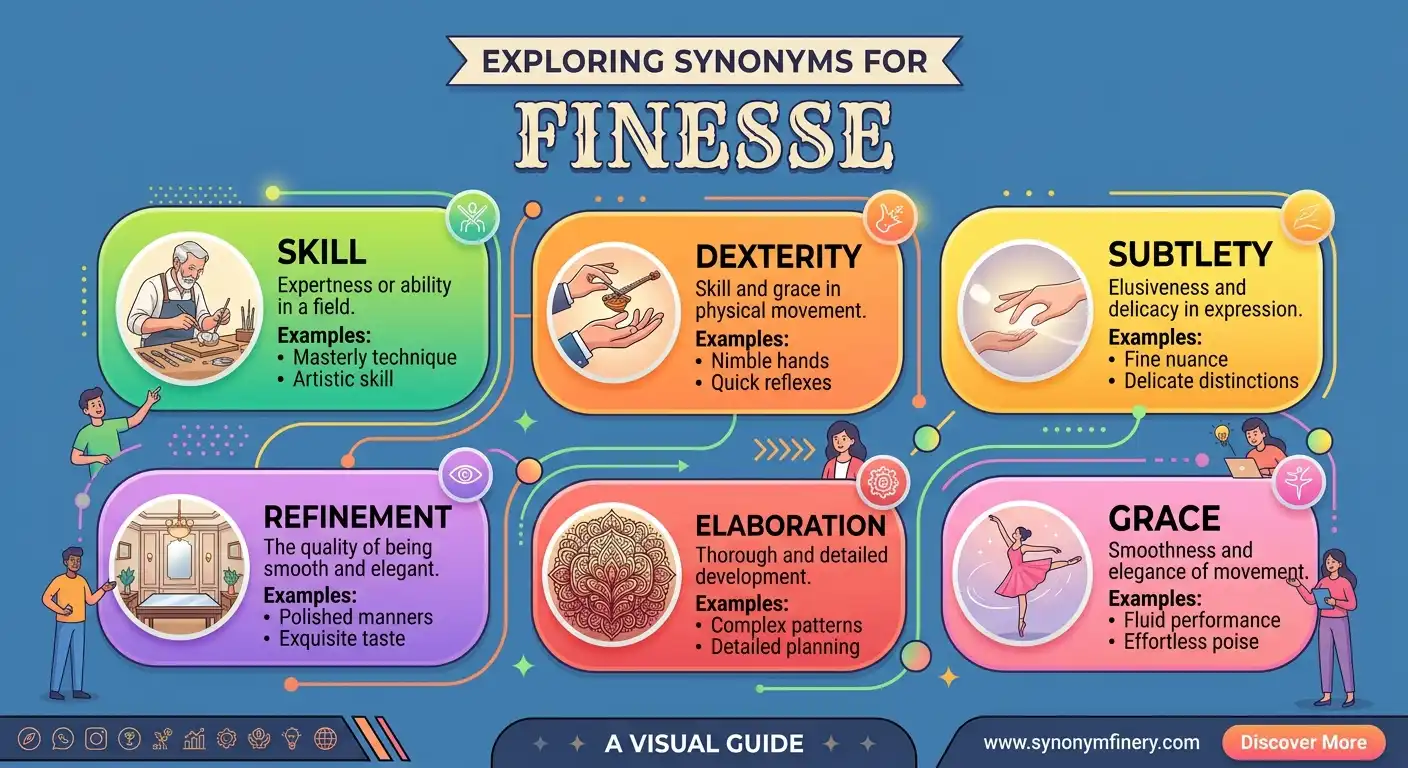 synonyms for finesse