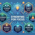 synonyms for focus