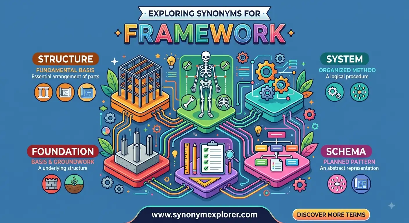 synonyms for framework