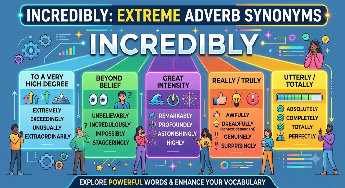 synonyms for incredibly