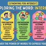 synonyms for interest