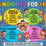 synonyms for kids