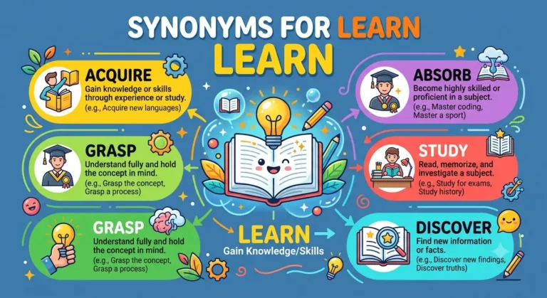 synonyms for learn