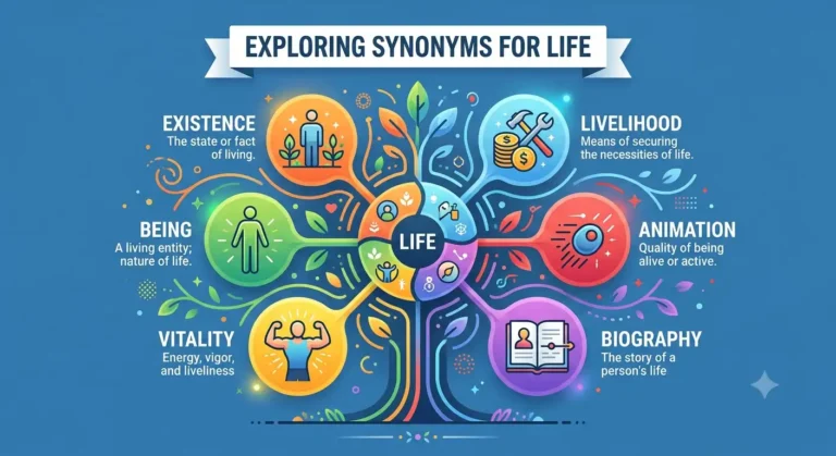 synonyms for life