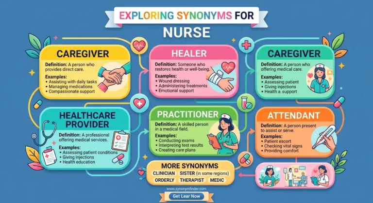 synonyms for nurse