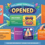 synonyms for opened