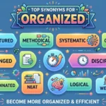 synonyms for organized