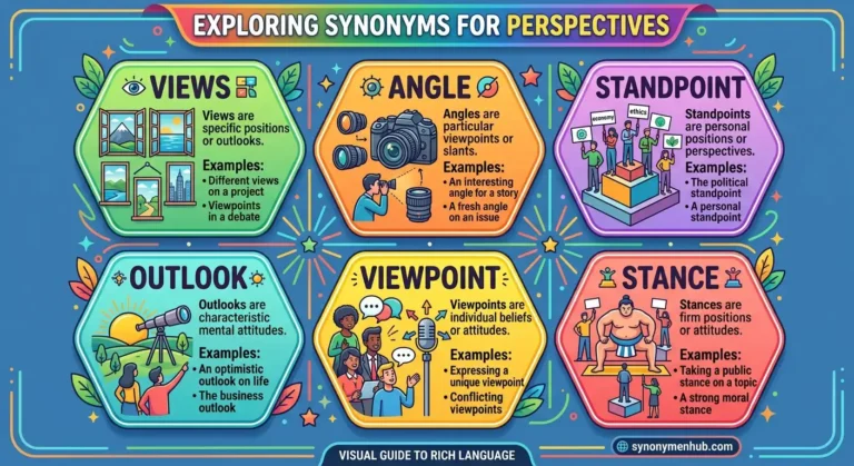 synonyms for perspectives