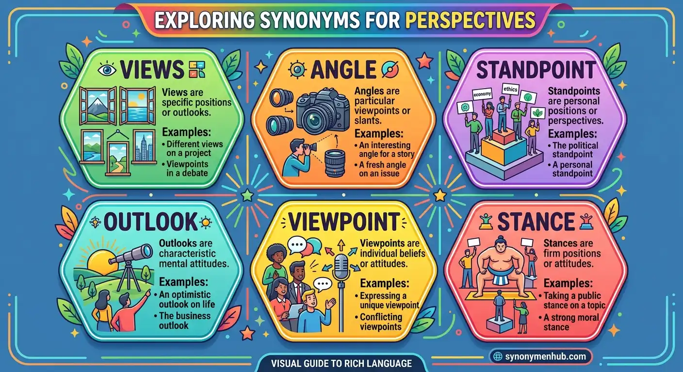 synonyms for perspectives