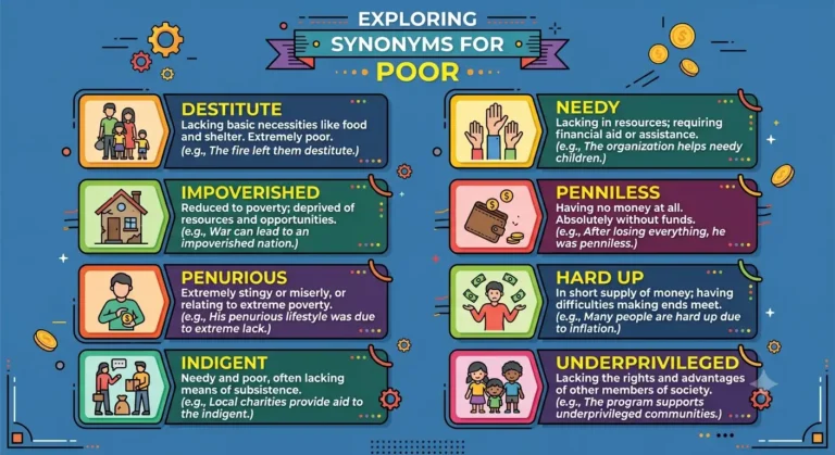 synonyms for poor