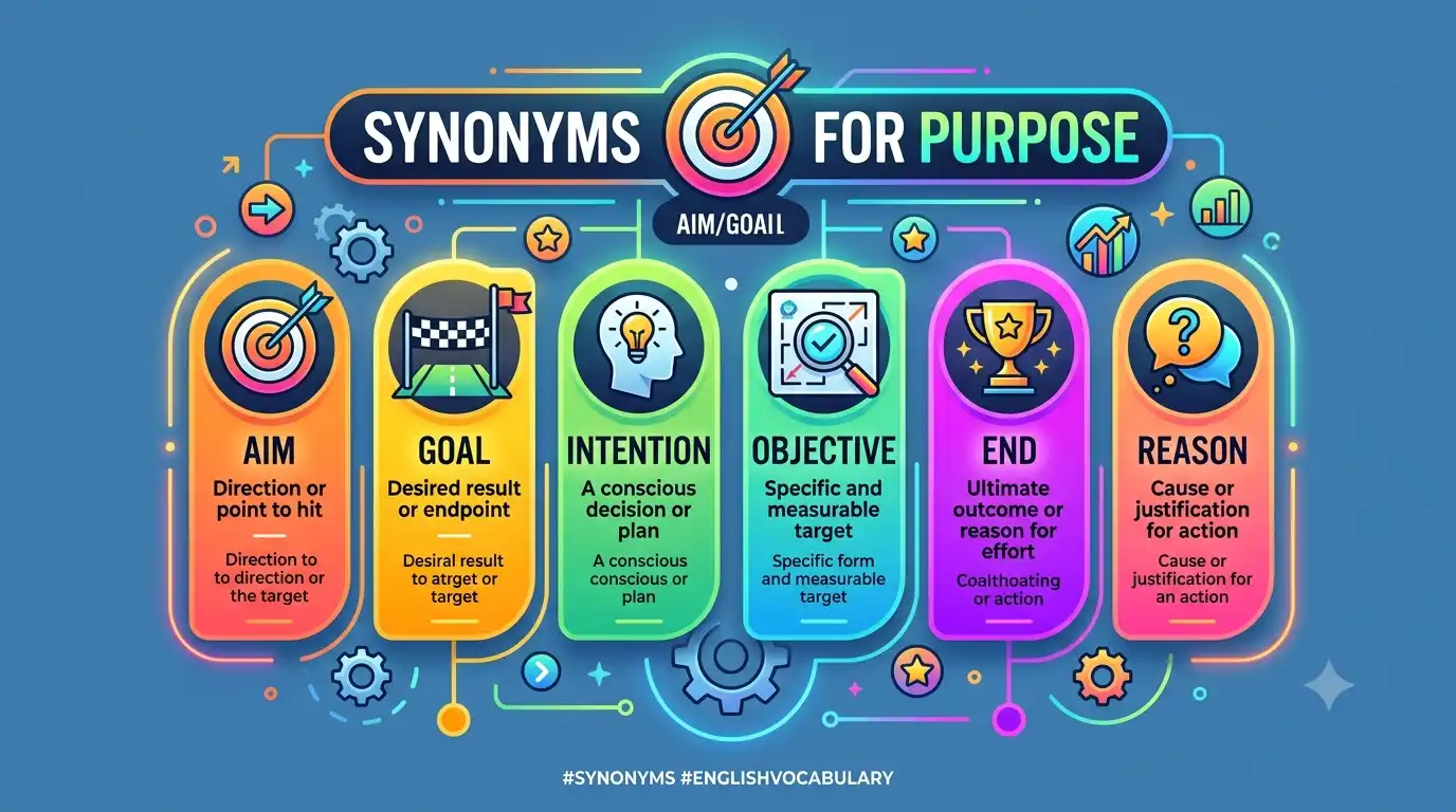 synonyms for purpose